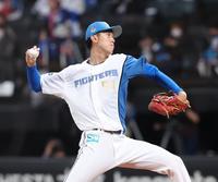 　７回、登板した福島（撮影・中島達哉）