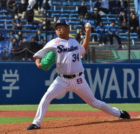 　７回１イニングを無失点で抑えた田口（撮影・持木克友）