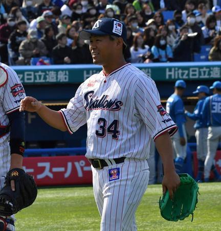 　７回１イニングを無失点で抑えた田口（撮影・持木克友）