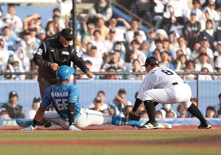 日本ハム　開幕連勝ならず　新庄政権初の貯金２はお預け　最後は万波の足がベースから離れて試合終了