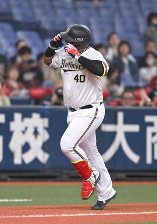 　２回、先制本塁打を放ったセデーニョ（撮影・石井剣太郎）