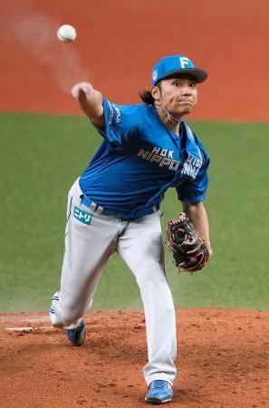 　オリックス戦に先発した日本ハム・伊藤＝京セラドーム