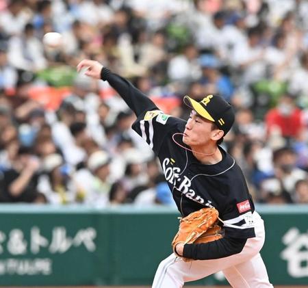 ソフトバンク・大津　７回１失点で２連勝　チームは４連勝＆１２球団最速１０勝目