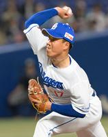 　ヤクルト戦に先発した柳