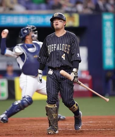 　５回、森は見逃し三振に倒れる（撮影・坂部計介）