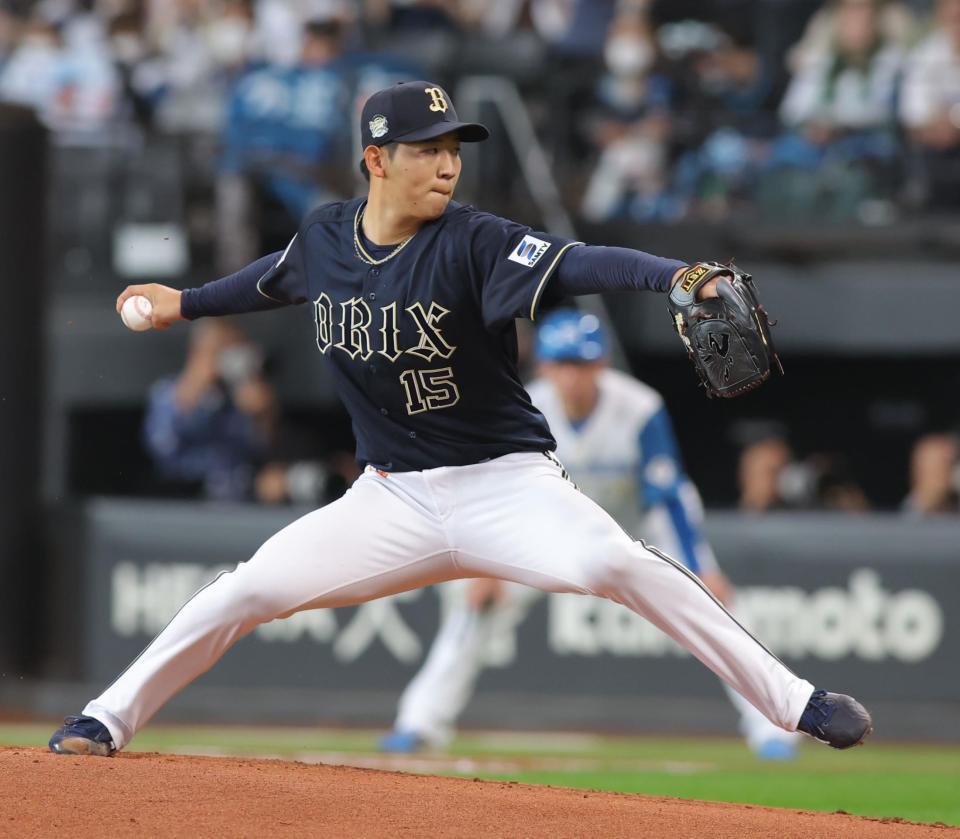 　先発の椋木（撮影・中島達哉）