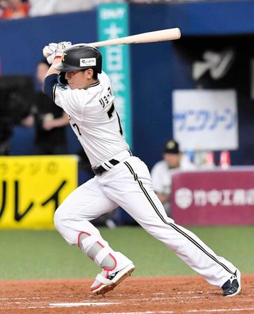 オリックス・西川　移籍後初２打点！４連敗中チーム救った　「飛んだところが良かった」さすがのバットコントロール