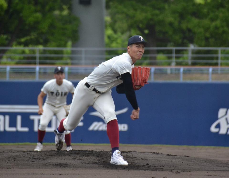 　先発した大阪桐蔭・平嶋