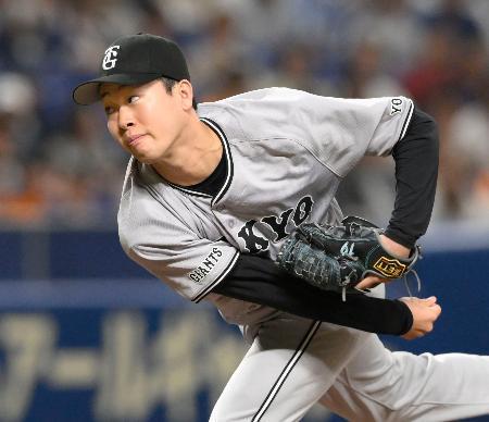 中０-２巨（７日）　山崎伊が今季初完封