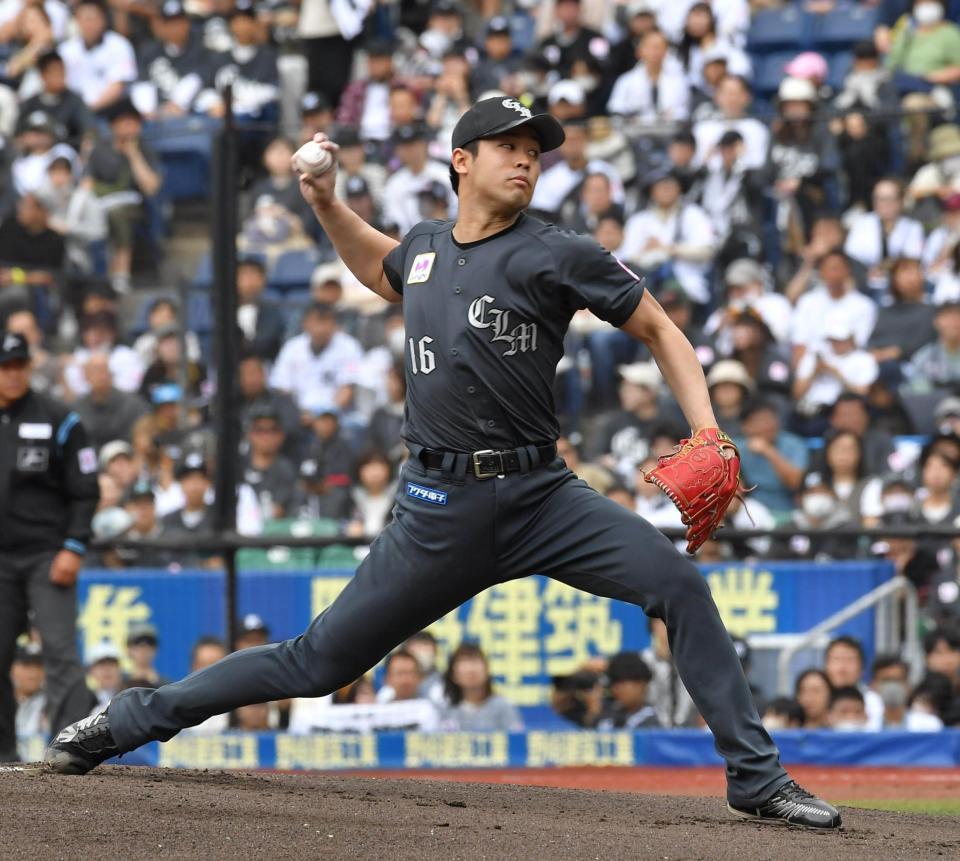 　先発する種市（撮影・持木克友）