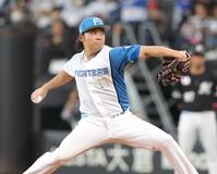 　ロッテ戦に先発した伊藤（撮影・中島達哉）