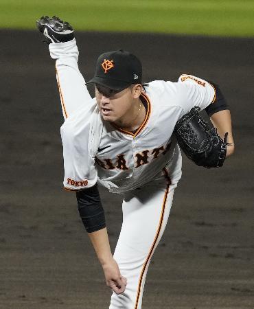 　６回無失点で３勝目を挙げた巨人・堀田＝セーレン