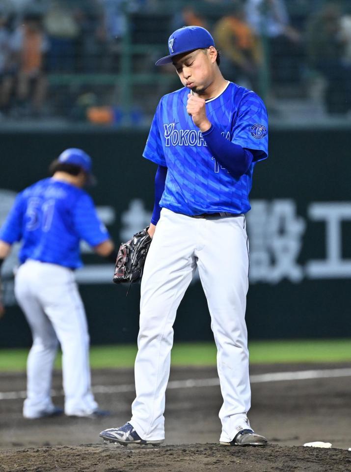 　３回、吉川に適時打を許した石田健