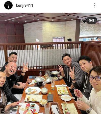 　　巨人・矢野打撃コーチのインスタグラム（ｋｅｎｊｉ９４１１）より