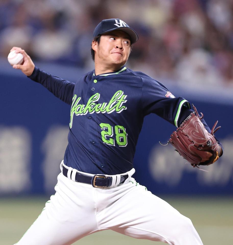 　中日戦に先発した松本健