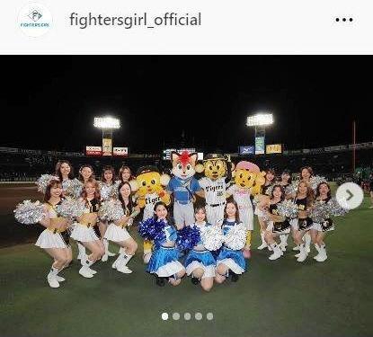 　ファイターズガールのインスタグラム＠ｆｉｇｈｔｅｒｇｉｒｌ＿ｏｆｆｉｃｉａｌより