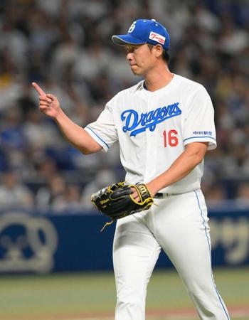 中日・岩崎　手術乗り越え２年ぶり登板、古巣ソフトバンクを１回０封