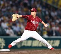 　先発し力投する藤井（撮影・山口登）