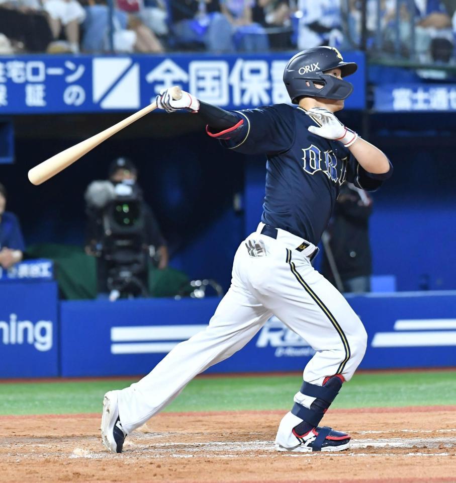 オリックスが5カードぶり勝ち越し 4番・西川が移籍後初の決勝打＆3