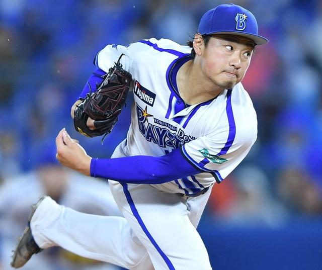 DeNA 1回緊急降板の石田は「左肩肉離れ」と診断 出場選手登録抹消