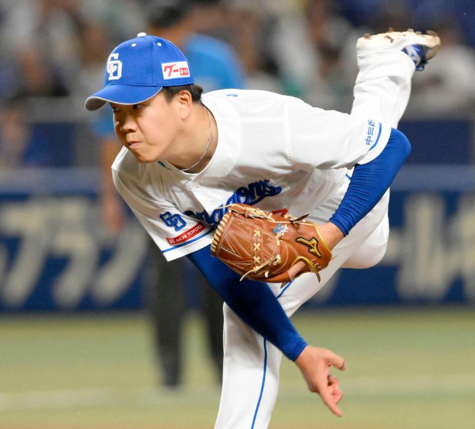 　ソフトバンク戦に先発した柳