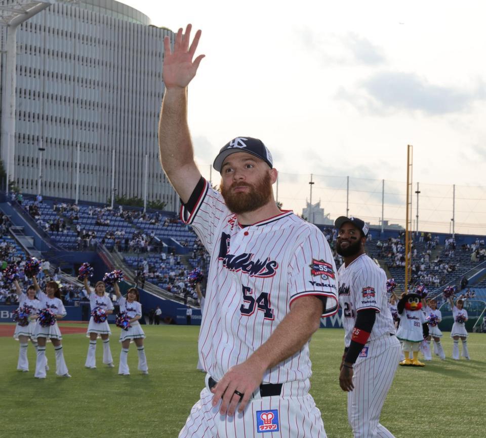 　今季初勝利を挙げたサイスニード（撮影・金田祐二）