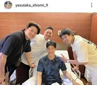 　ヤクルト・塩見のインスタグラム（ｙａｓｕｔａｋａ＿ｓｈｉｏｍｉ＿９）より