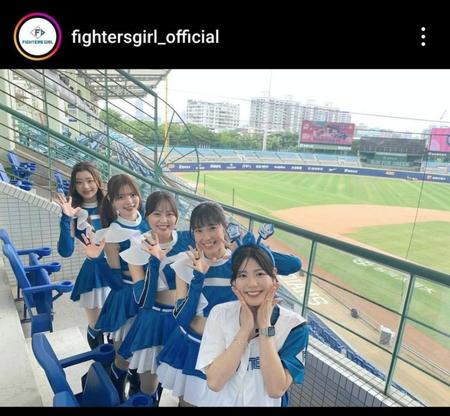 　台湾でのイベントに参加中のファイターズガール（＠ｆｉｇｈｔｅｒｓｇｉｒｌ＿ｏｆｆｉｃｉａｌ）から