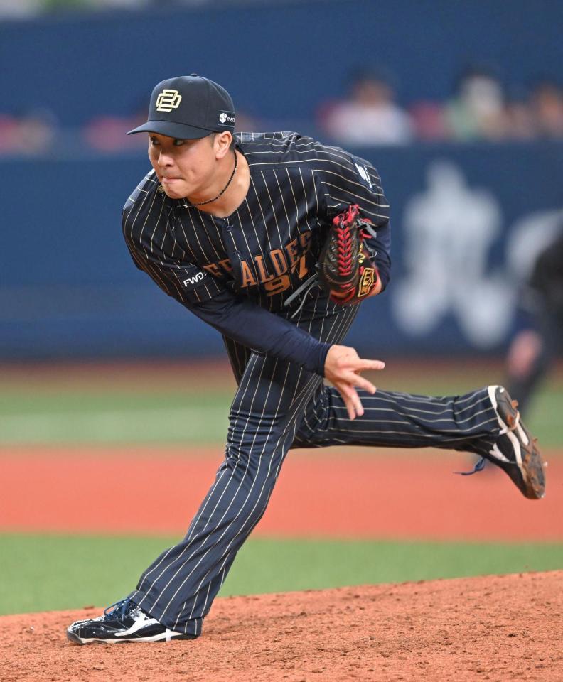 　力投する古田島（撮影・石井剣太郎）