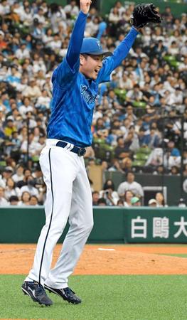 ドラ５石田裕　父の前で“マダックス”に「出来過ぎ」ＤｅＮＡ連勝なのに４位転落も首位に３差