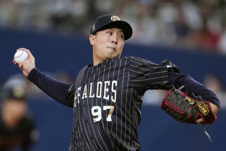 古田島が初登板から無失点タイ　オリックス新人、２２試合連続