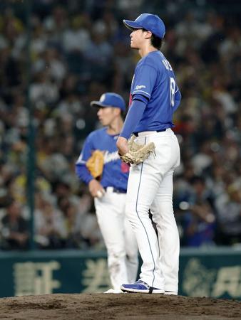 中日・梅津　踏ん張れず５敗目　七回途中３失点で降板「僕の力不足です」