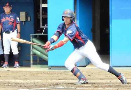 大学侍Ｊ　１６３センチの小兵、近大・勝田に視察の井端監督が熱視線　好守封殺プレーを高評価「野球を分かっている」