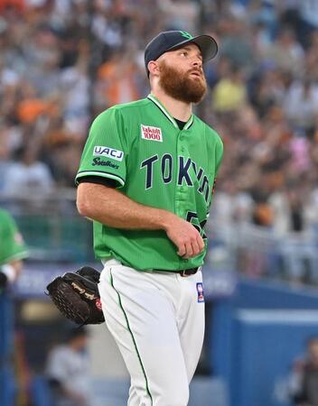 最下位ヤクルト　サイスニードが２回７失点の炎上　巨人打線にめった打ち