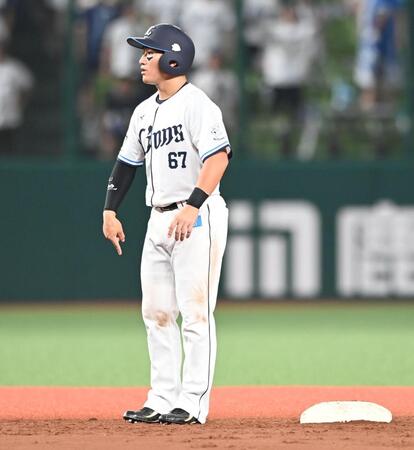 西武・野村大　ベース踏み忘れる珍事　移籍初安打は幻に