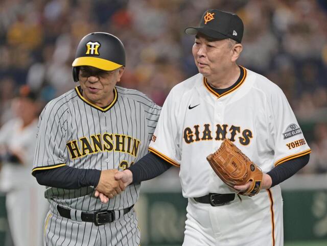 10年ぶりレジェンドOB戦 巨人がデーゲームの借り返す 阪神との接戦 10年ぶりレジェンドOB戦 巨人がデーゲームの借り返す 阪神との接戦