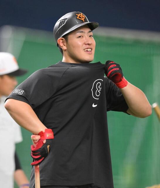 巨人・岡本和真 今年もオールスターホームランダービー出場 昨年は牧T