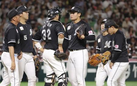 ロッテ　首位ソフトバンクに痛い負け越し　中森２失点にガックリ「これが自分の実力」