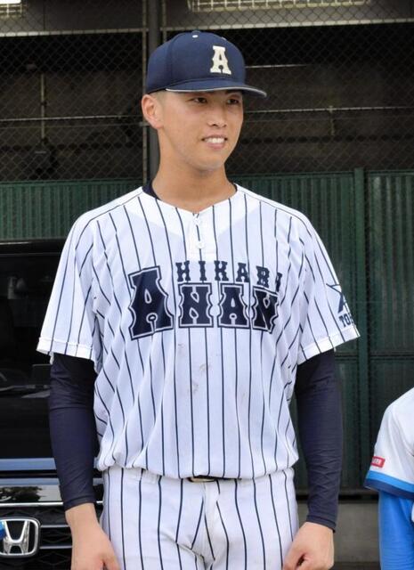 センバツ8強の阿南光がコールド発進 プロ注目の吉岡に7球団11人