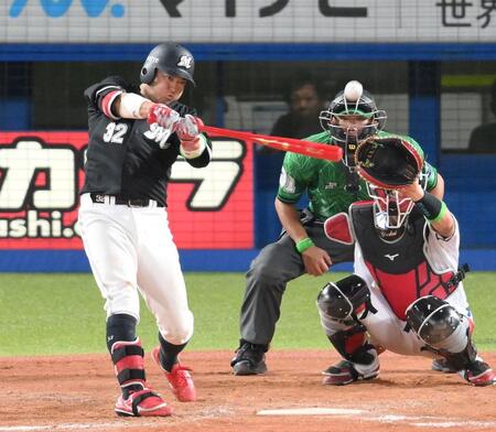 ロッテ・佐藤都志也が村田兆治以来のＭＶＰ　思い出の神宮球場で球宴最多タイ５安打「踏みとどまれてよかった」