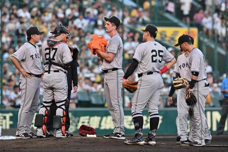 巨人　６戦連続ＱＳ中のグリフィンが初回４失点　押し出し含む４四球と制球定まらず