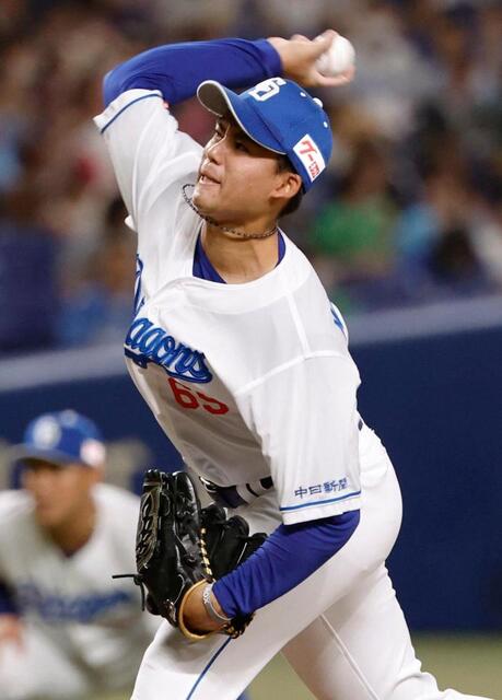 育成出身、中日4年目の松木平優太がプロ初勝利 6回4安打無失点 初回