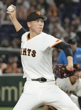 巨5-0広(8日) 戸郷、完封で8勝目