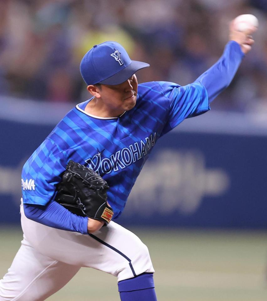 　中日戦に先発した東＝バンテリンドーム