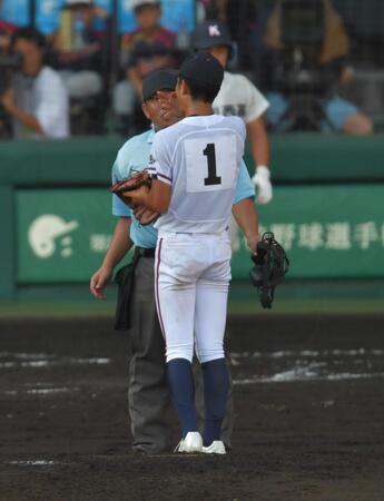 日本航空・高木にアクシデント　マウンド上で鼻血出し治療のため中断　鼻に詰め物し、ピンチを切り抜ける