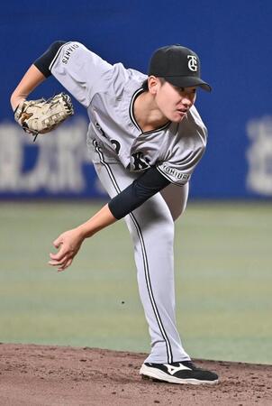 　中日戦に先発した井上＝バンテリンドーム