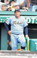 　チームを勝利に導いた東海大相模・原俊介監督（撮影・今井雅貴）