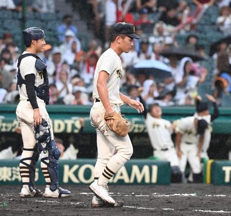 ミラクル大社、散る　１０７年ぶり４強はならず　神村学園に２－８　エース馬庭は涙　聖地で計４９３球