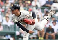 　神村学園戦に先発した大社・岸