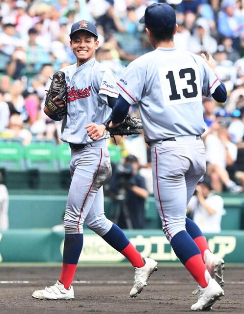3年ぶり4強！京都国際2年生左腕・西村が2戦連続完封星 冷静沈着に